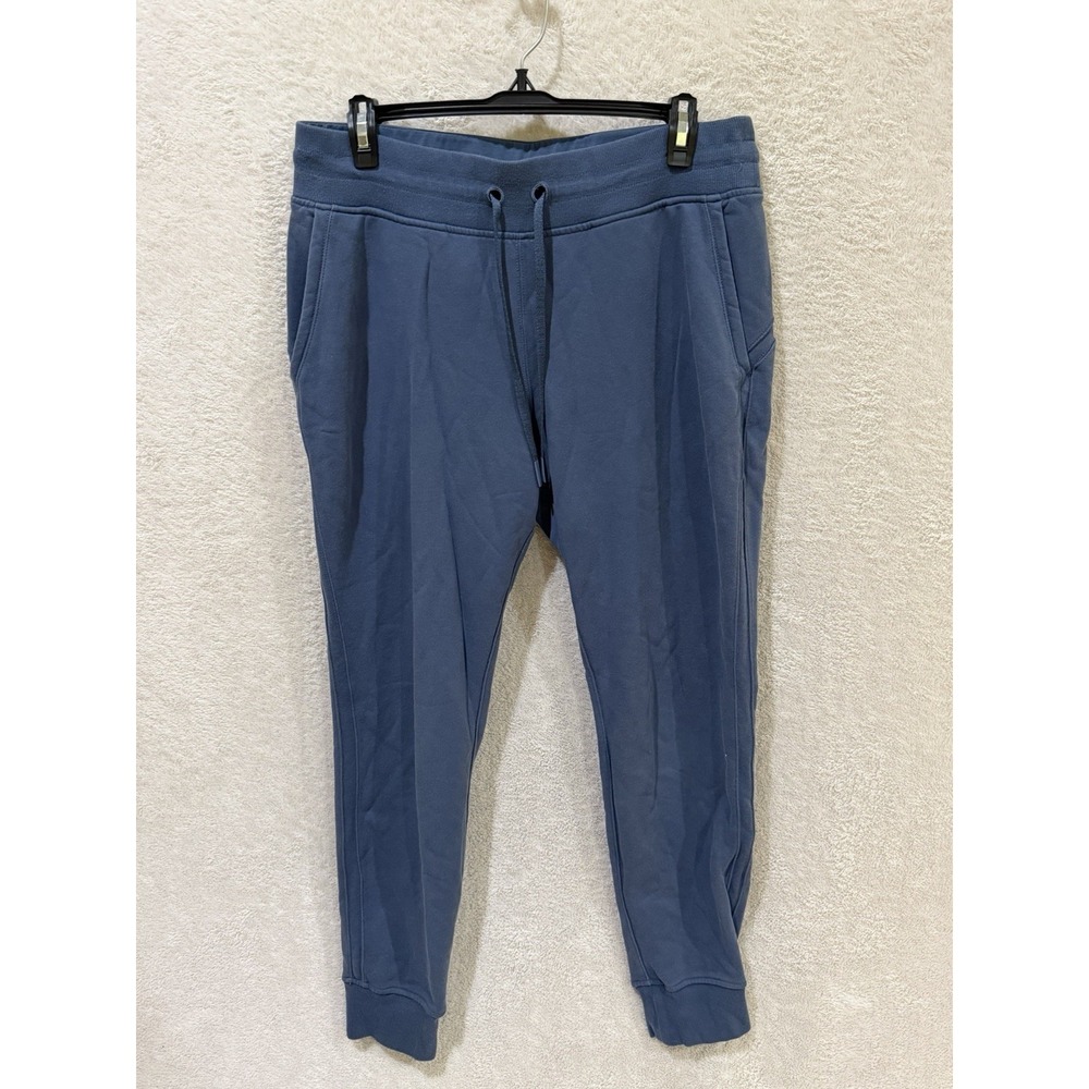 Lululemon Women's Size 10 Warm Down Jogger II Blue Sweatpants Pockets Gym